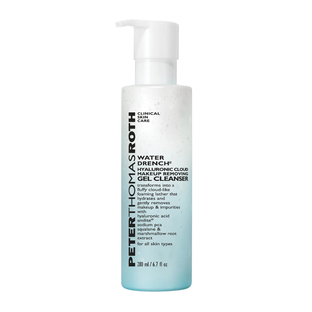 Peter Thomas Roth Water Drench® Hyaluronic Cloud Makeup Removing Gel Cleanser 200ml - Зволожуючий гель для зняття макіяжу